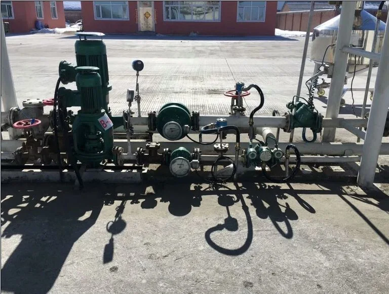 Asphalt Bitumen Fuel Oil High Temperature Oil Oval Gear Flow Meter