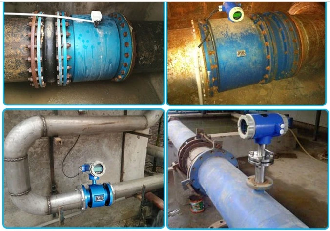 Electromagnetic Slurry Sewage Liquid Flow Meter for Water/Sewage/Slurry/Acid/Alkali